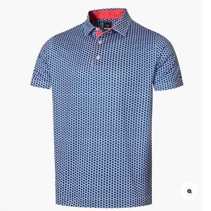 Deolax Texas Polo Shirt XXXL‎ Blue New With Tags